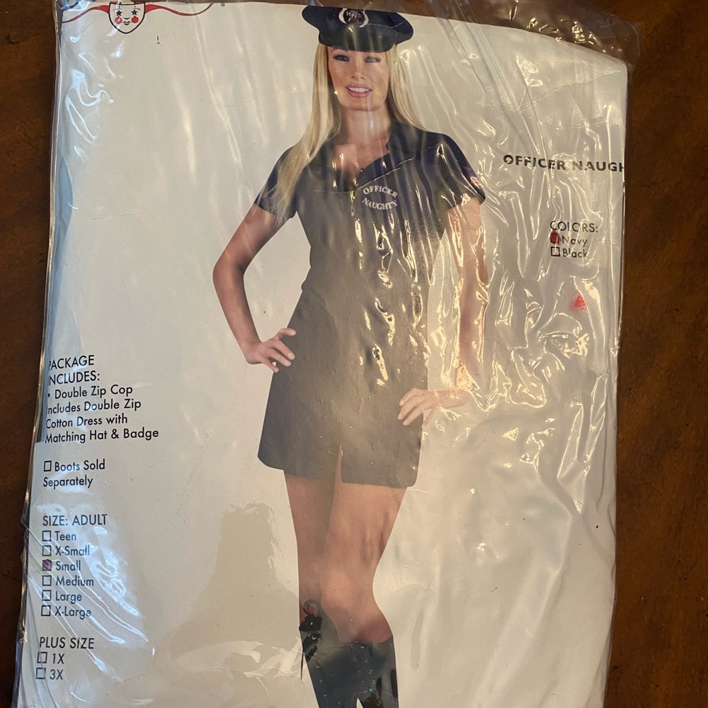 Charades officer naughty costume